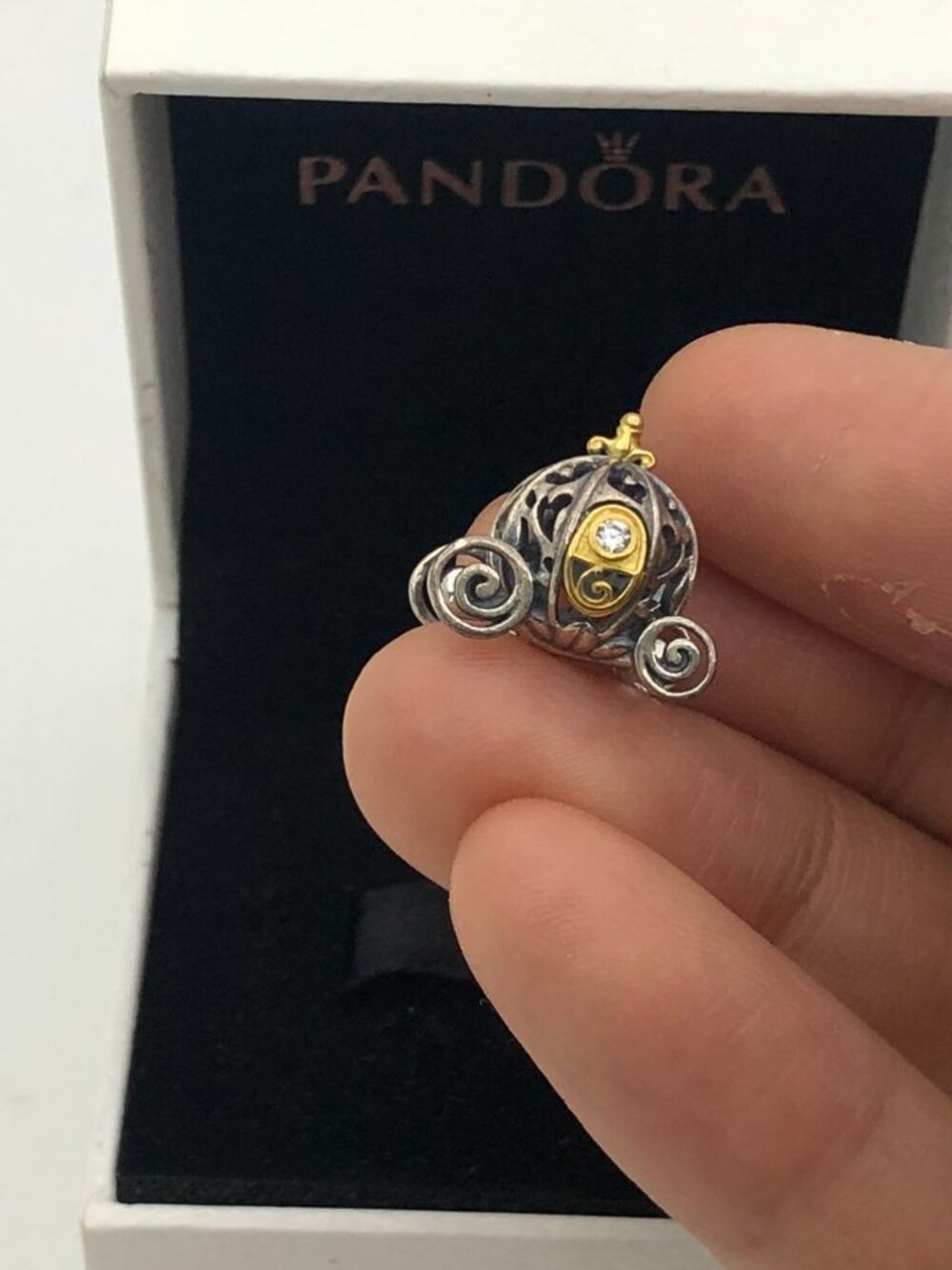 ✨🔥Pandora Disney 100th Anniversary Cinderella's Enchanted Carriage Charm